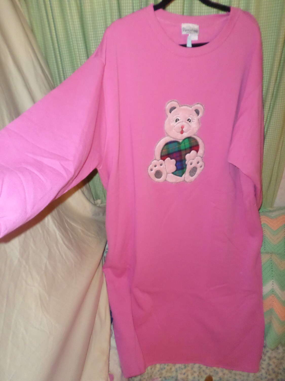 🌷 Pink Plaid Pajama Pants Set 🌷 !!MESSAGE BEFORE - Depop