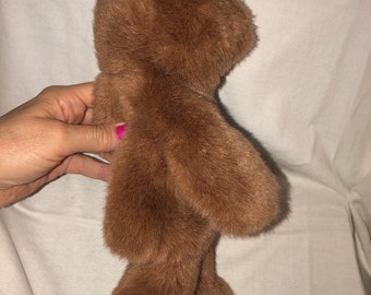 ヴィンテージ インターナショナル シルバー ベア ぬいぐるみ 14 インチ