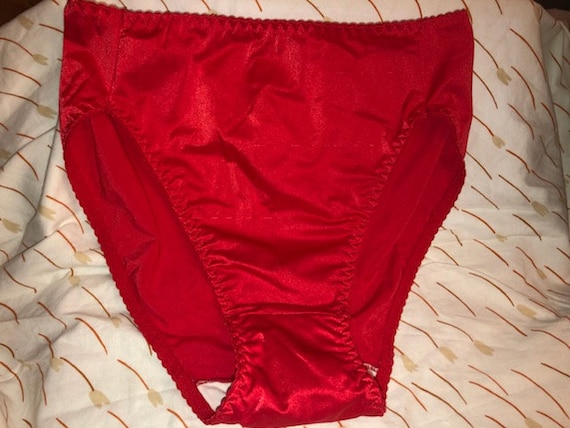 Vintage Womens Panties High Cut Underwear Red Vanity Fair Delta Talla  Lunaire Charnos Warners Charms Lace Silky Lot Size 7 8 Large XL ECU 13 -   New Zealand