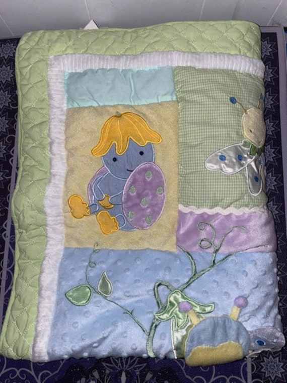 Kidsline ladybug top crib bedding