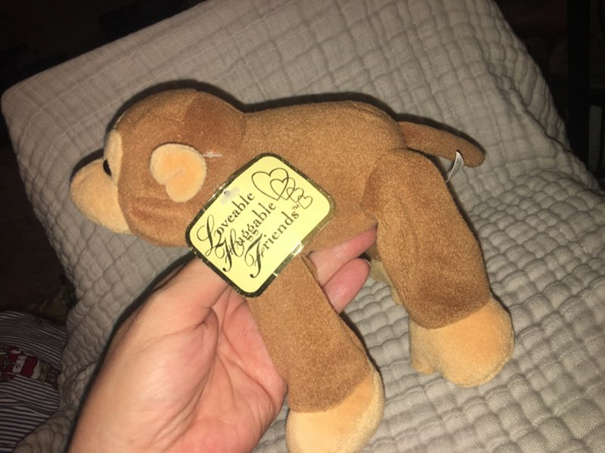 Vintage Commonwealth Monkey Plush 1994 Floppy Legs NWWTS Loveable