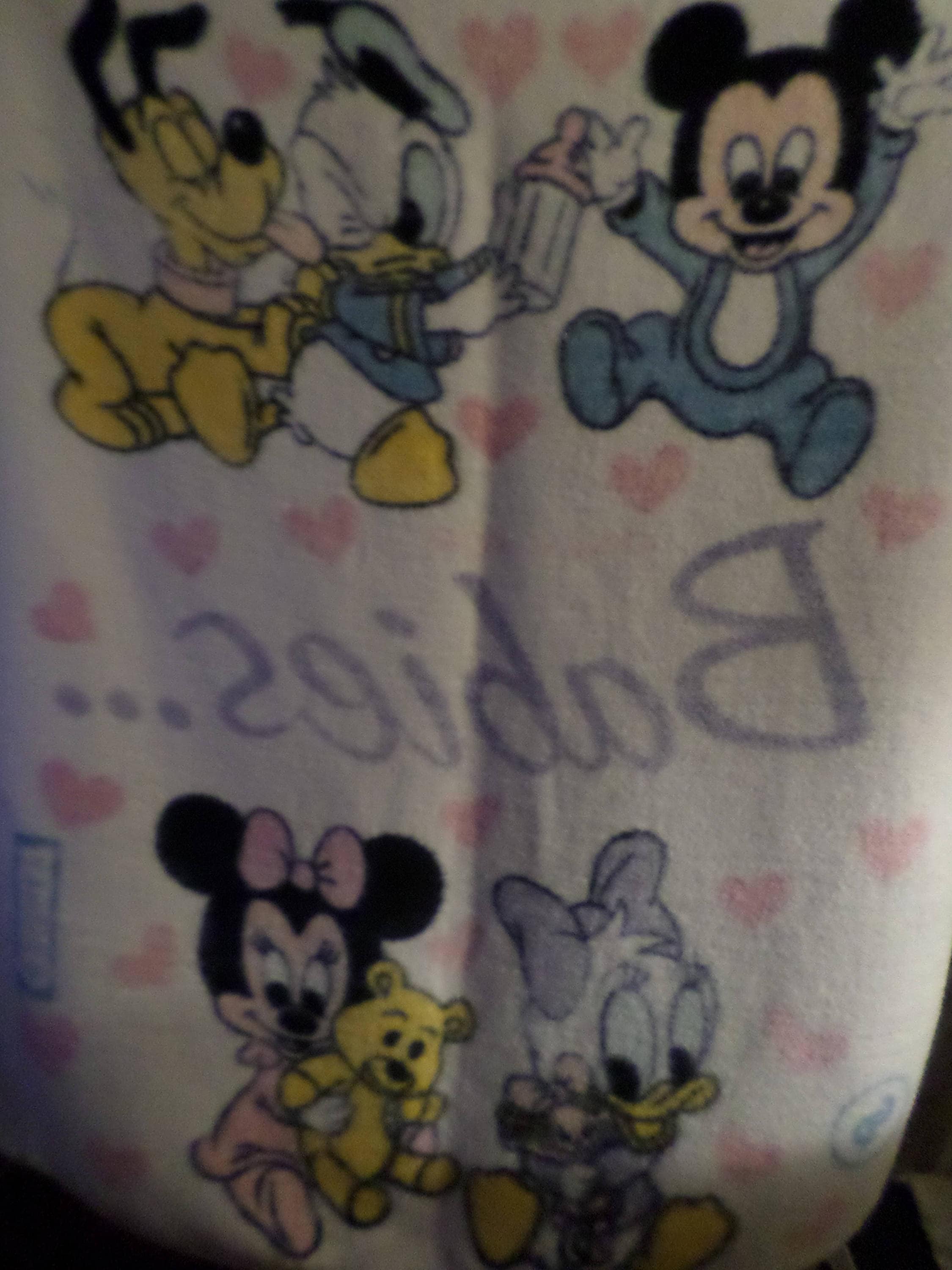 Baby mickey minnie and pluto blanket hot sale