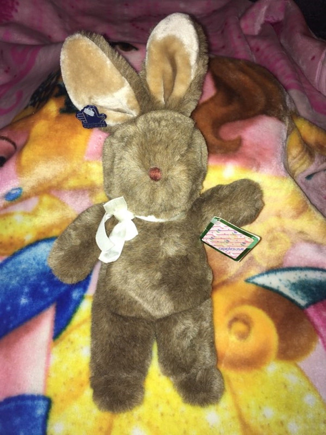 Vintage Applause Bunny Plush Butterball 1985 NWTS 13