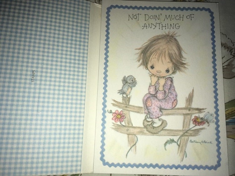 Betsey Clark： 1977年のポストカード　るカレンダー Betsey Clark： 1977年のポストカード るカレンダー