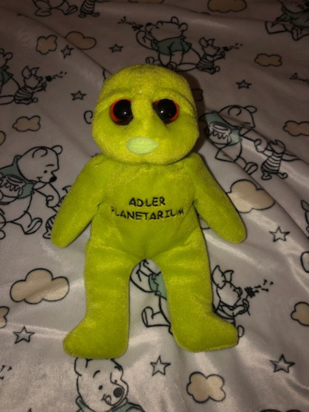 Vintage Adler Planetarium Alien Plush Green Outer Space Ecu - Etsy New  Zealand