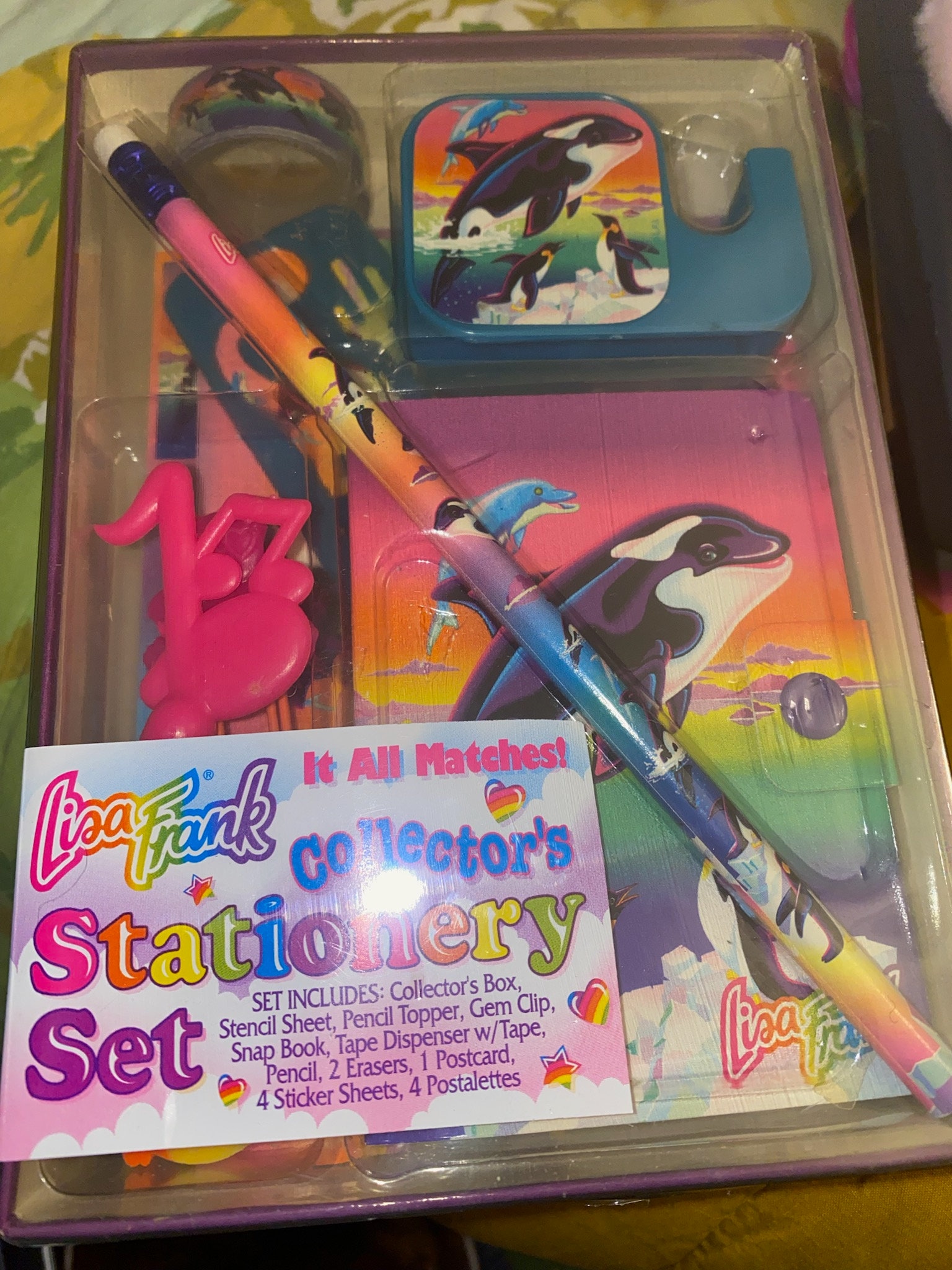 Lisa Frank Desk Set - Etsy Canada