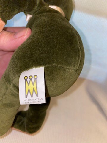 THE MANHATTAN TOY COMPANY ぬいぐるみ カエル ヴィンテージ マンハッタン トイ カエル ぬいぐるみ 腕 脚