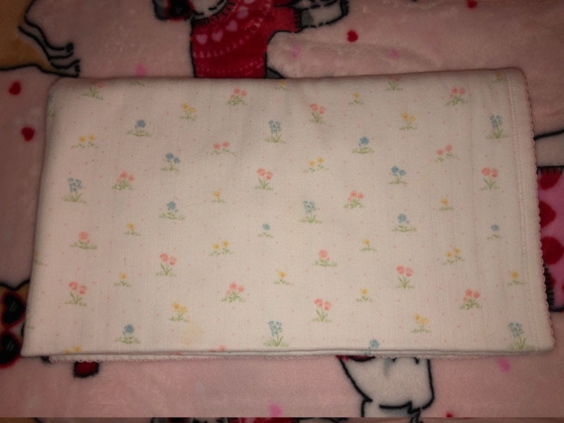 Carters top muslin blanket