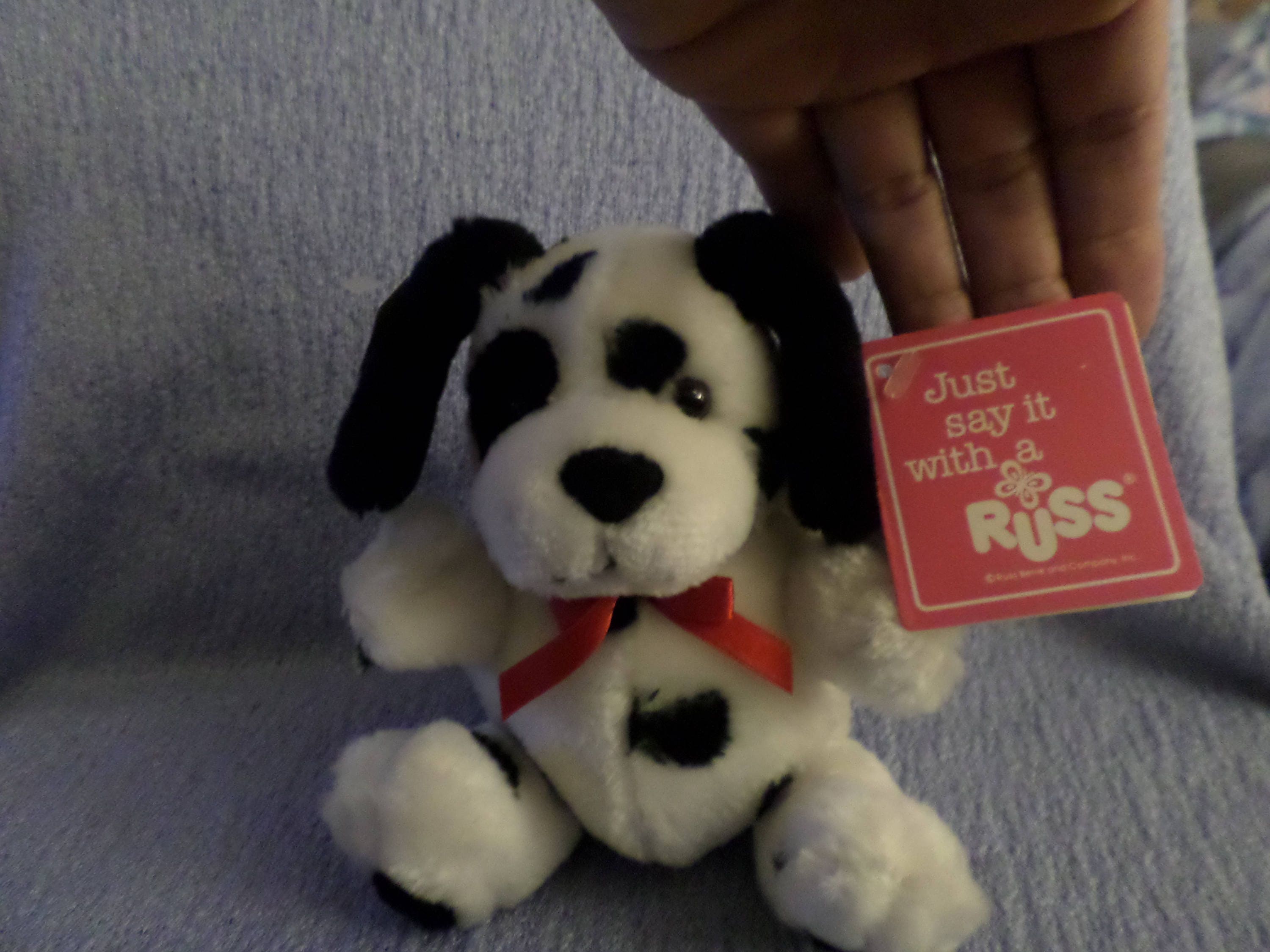 dalmatian dog plush