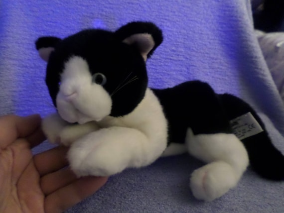 blue cat plush