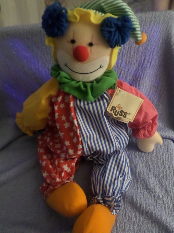 Stuffed clown store doll