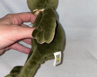 ヴィンテージ マンハッタン トイ カエル ぬいぐるみ 腕 脚 ベロア 