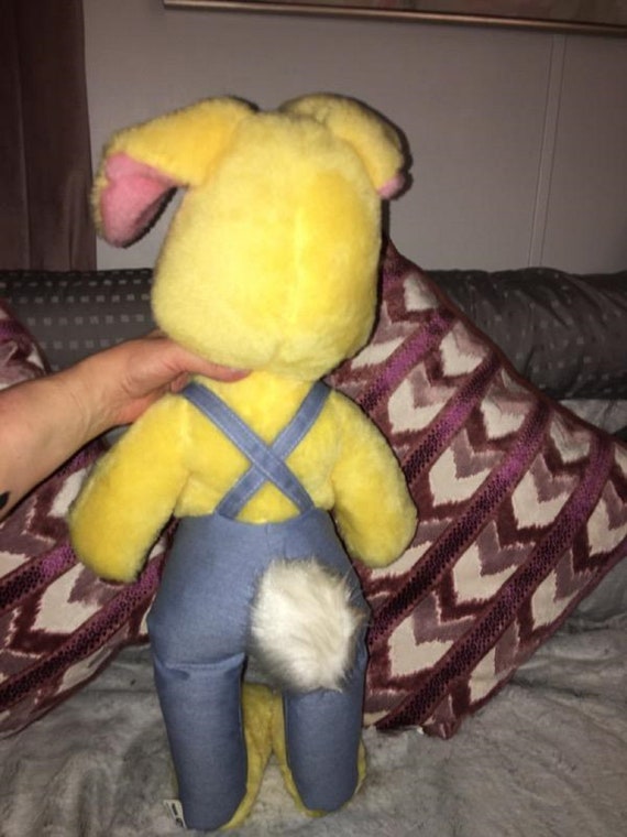 big round teddy bear