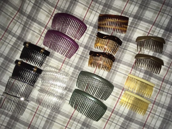 vintage hair‎ comb lot Vintage Hair Combs Lot 6 Hair Stylist Accessories | eBay main image 4