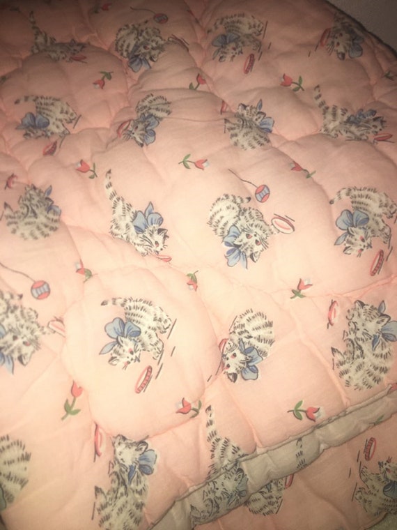Kitten baby blanket sale