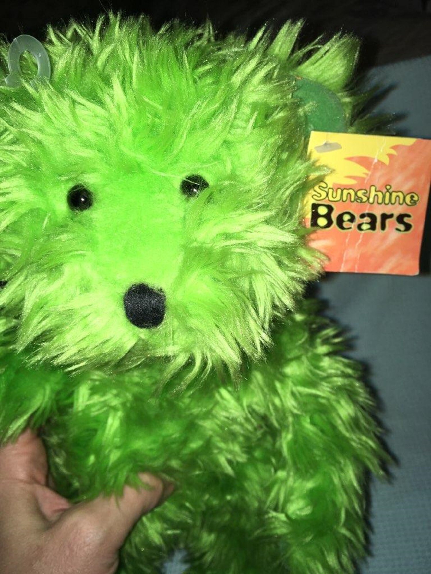 ファッションの Vintage Zany Bears Sunshine Green Plush Bear Brainy ぬいぐるみ