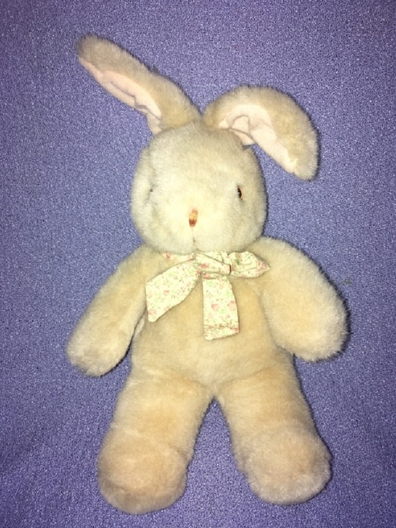 ヴィンテージ セシル バニー ぬいぐるみ クリーム ライトカラー 