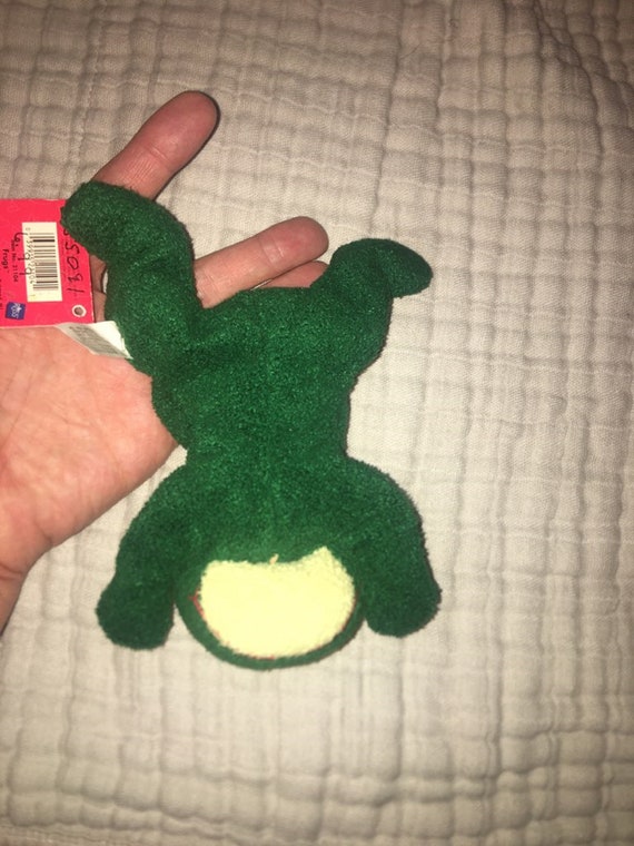 Vintage Russ Frog Plush Bigger Face Frugs NWWT 7