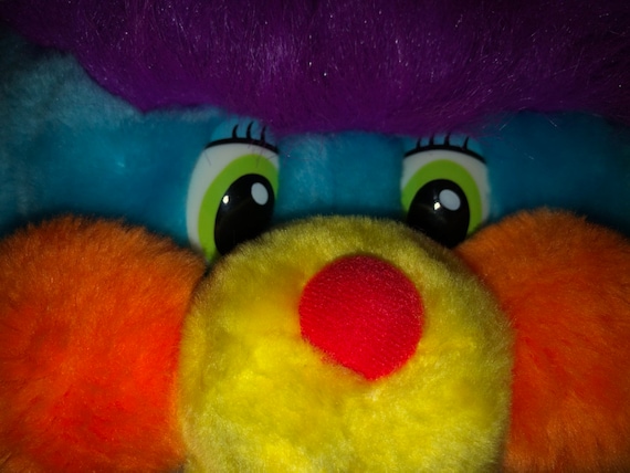 アメリカ購入ポップルズぬいぐるみヴィンテージ レインボー ムチャチャ