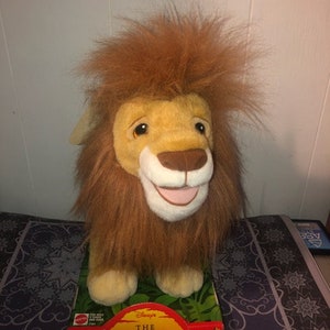 Vintage The Lion King Plush Mufasa & Son Mattel Disney NWTS Baby Little Simba Dad