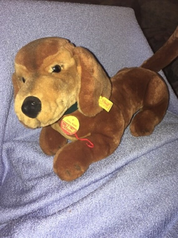 steiff dachshund dog