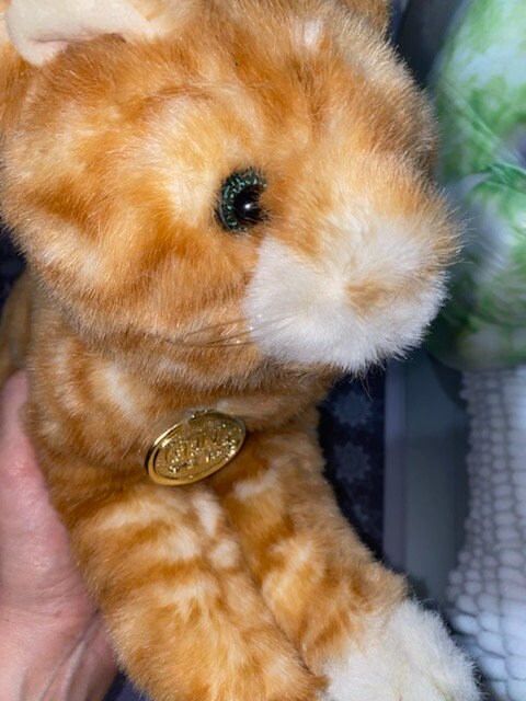 GUND Tabby Plush Stuffed Cat - 14" Orange/White Soft Stuffed Animal Toy - View #10
