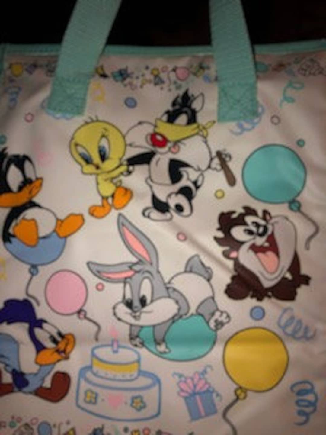 Vintage Gerber Looney Tunes Diaper Pins Cloth Diapers Taz 76074 for sale  online