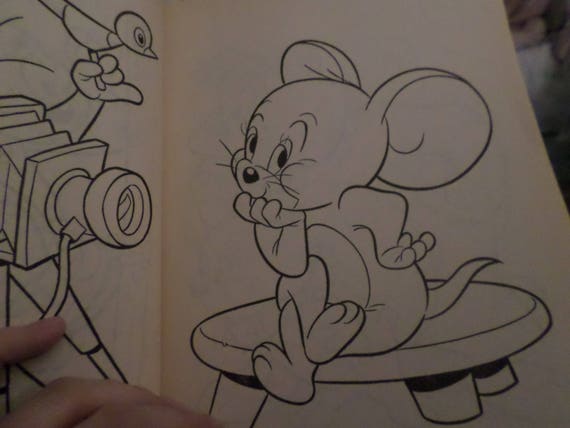 Tom & Jerry Cat & Mouse Games  Coloring Books at Retro Reprints