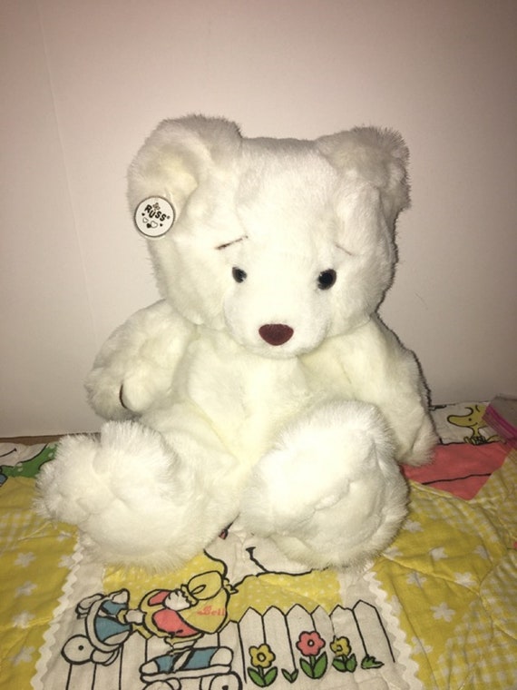 Vintage Russ Bear Snowden NWPT 15 Teddy Etsy