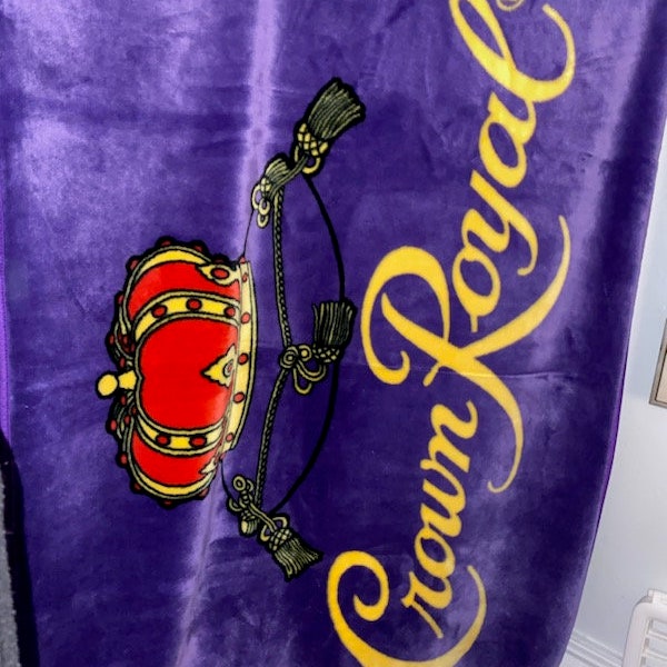 Crown Royal Blanket Etsy