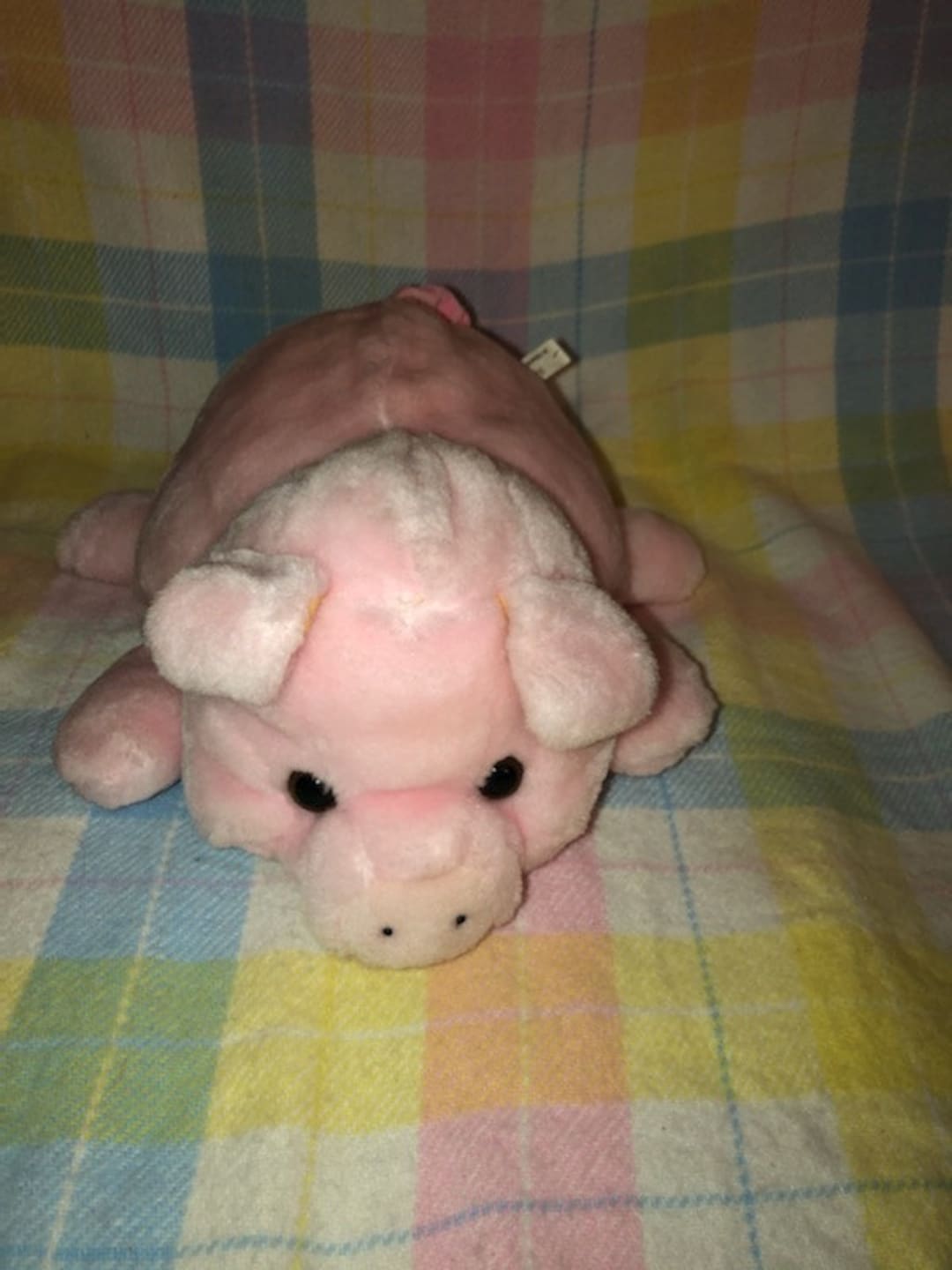 Vintage Pig Plush Mommy Baby Pigs Front Street Bijou Enterprises