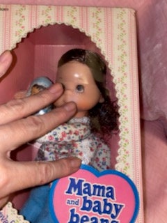 Poupée Vintage Mattel - Maman Et Bébé Beans, Collection, Occasion