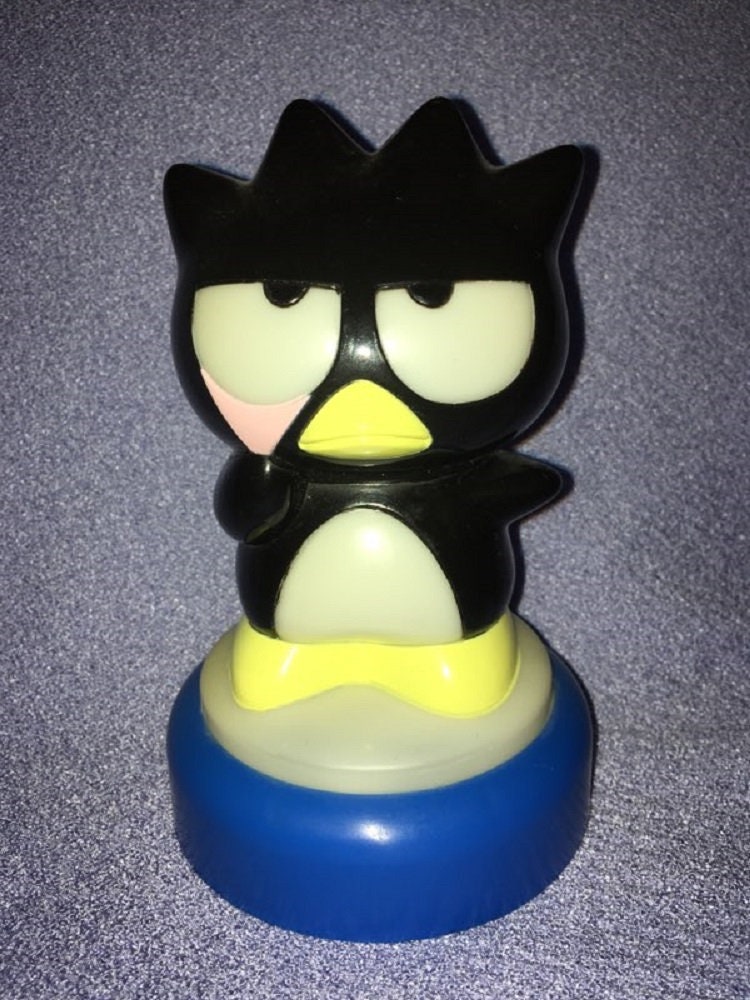 Vintage Sanrio Badtz Maru Push Light Sanrio 1993 1996 Black White