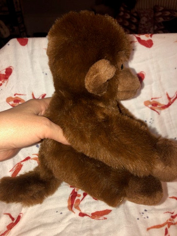 A. Mart Corp. Brown Soft Monkey Plush Stuffed Animal