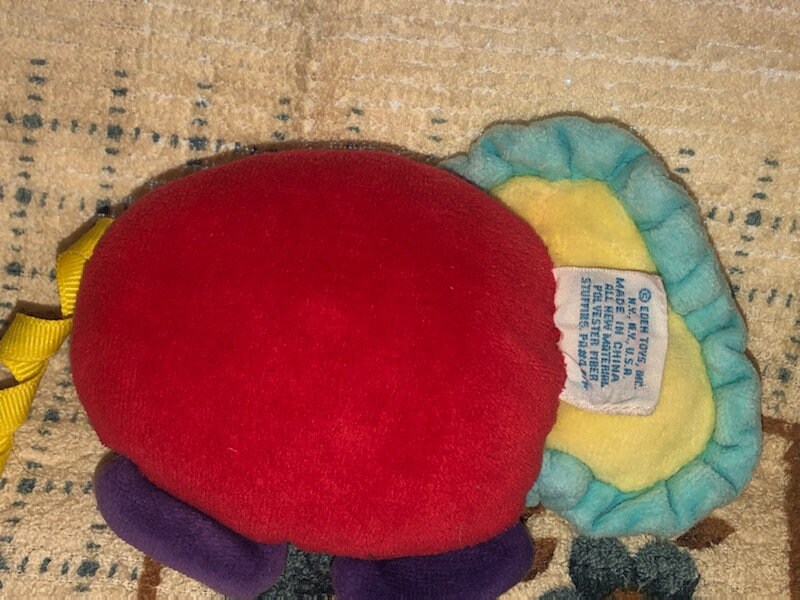 ヴィンテージ エデン ライオン ぬいぐるみ ベビースクイーカー レッド