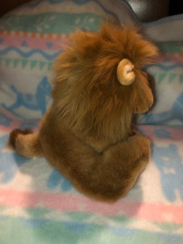 Vintage Mary Meyer Lion Plush Toby 12