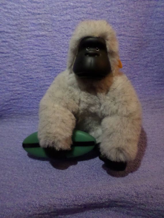 stuffed gorilla with banana