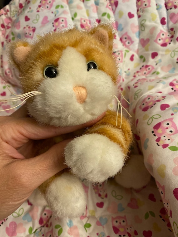 Orange Tabby Vintage Ganz Heritage Collection Cat Plush Orange Tabby Tabitha