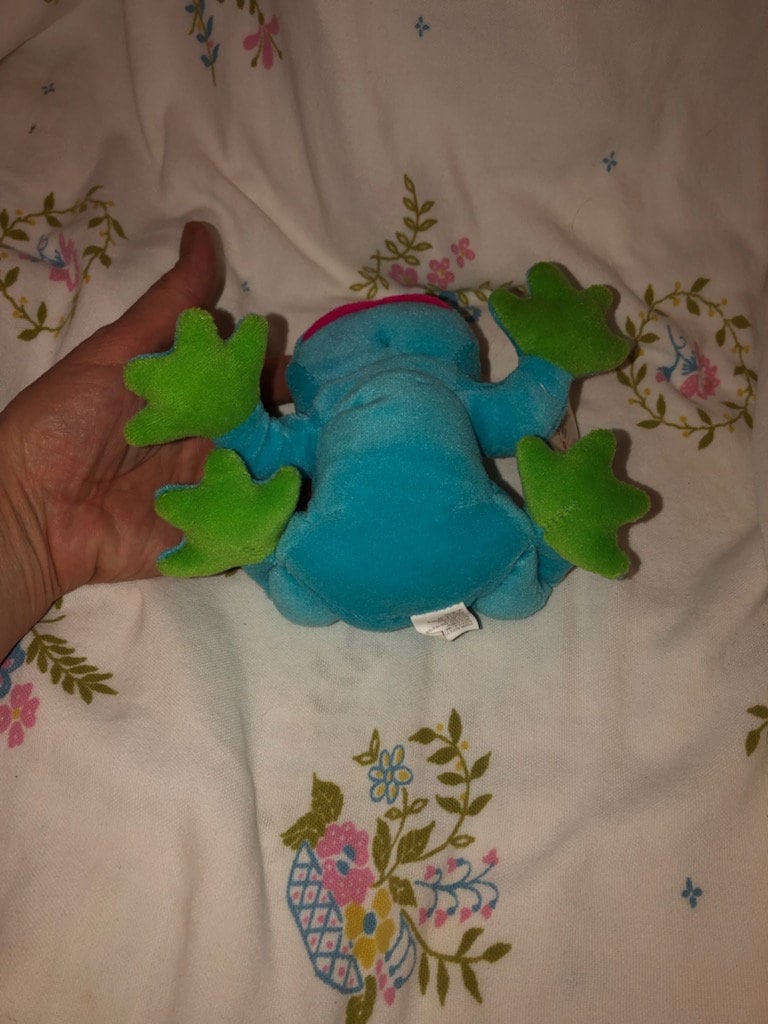 vintage カエルのぬいぐるみ ヴィンテージ フロッピー フレンズ カエルのぬいぐるみ 名前は Leap