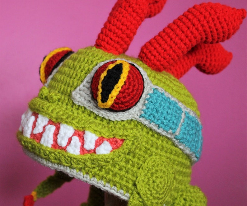 Murloc Crochet Hat Pattern World of Warcraft Inspired Etsy UK
