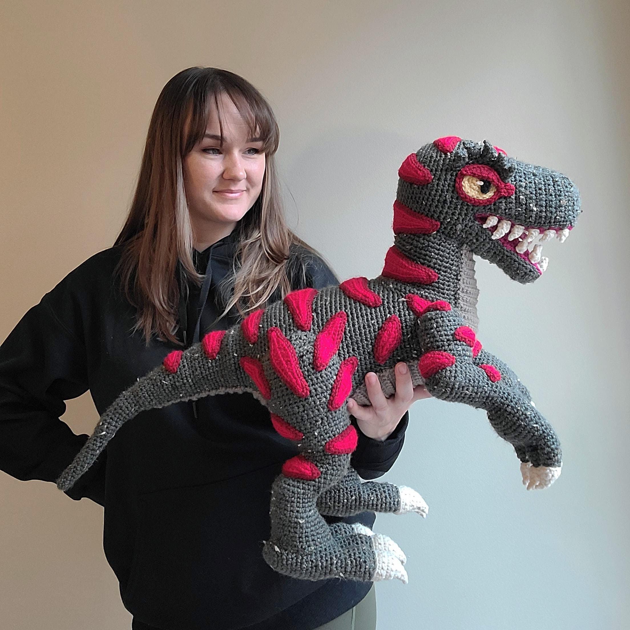39 T-Rex Crochet Patterns: Unearth Your Creative Side with Dinosaur Designs 33 Big T-Rex Dinosaur Amigurumi Crochet Plushie