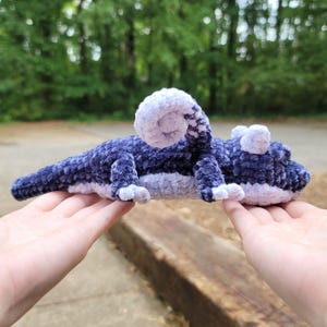 Spiral Dragon Sprite Crochet Amigurumi Pattern PDF - Made by a Human