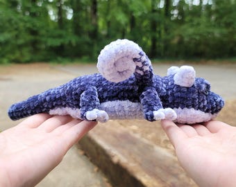 Spiral Dragon Sprite Crochet Amigurumi Pattern PDF - Made by a Human