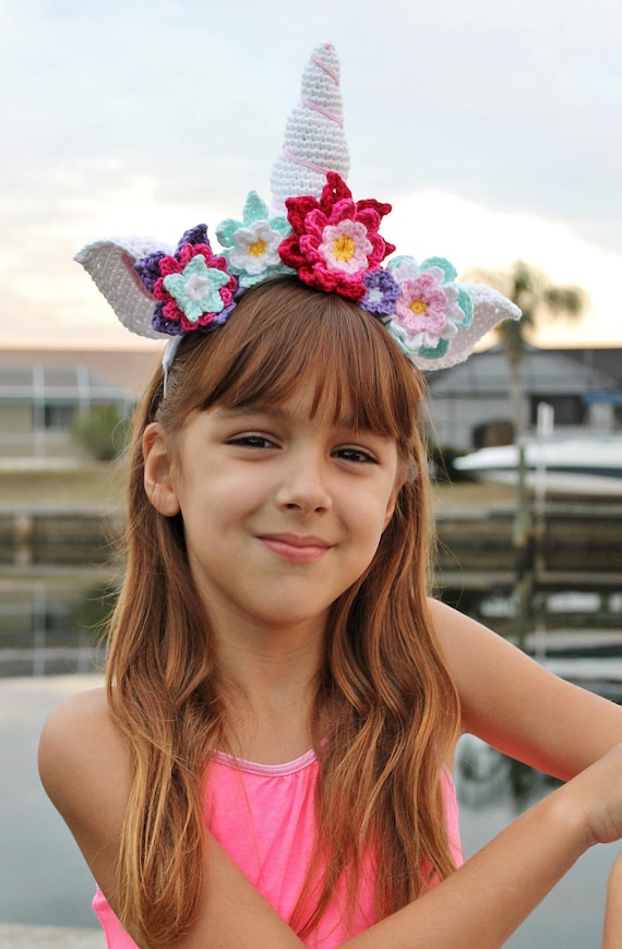 LParkin Sugar Skull Einhorn Stirnband – Breite 7,6 Cm, Baumwolle, Für Sport & Alltag