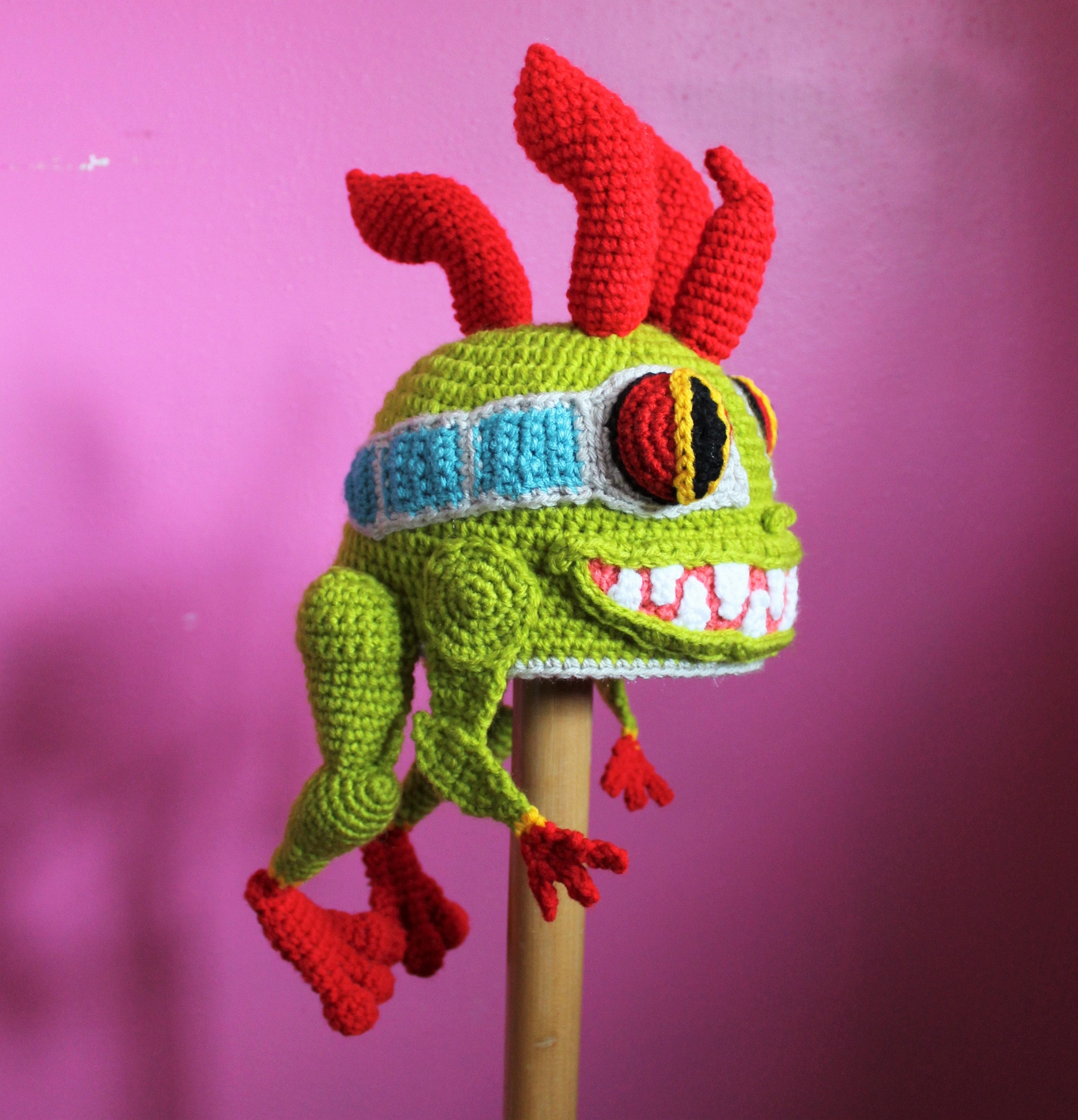 Murloc Crochet Hat Pattern World of Warcraft Inspired Etsy