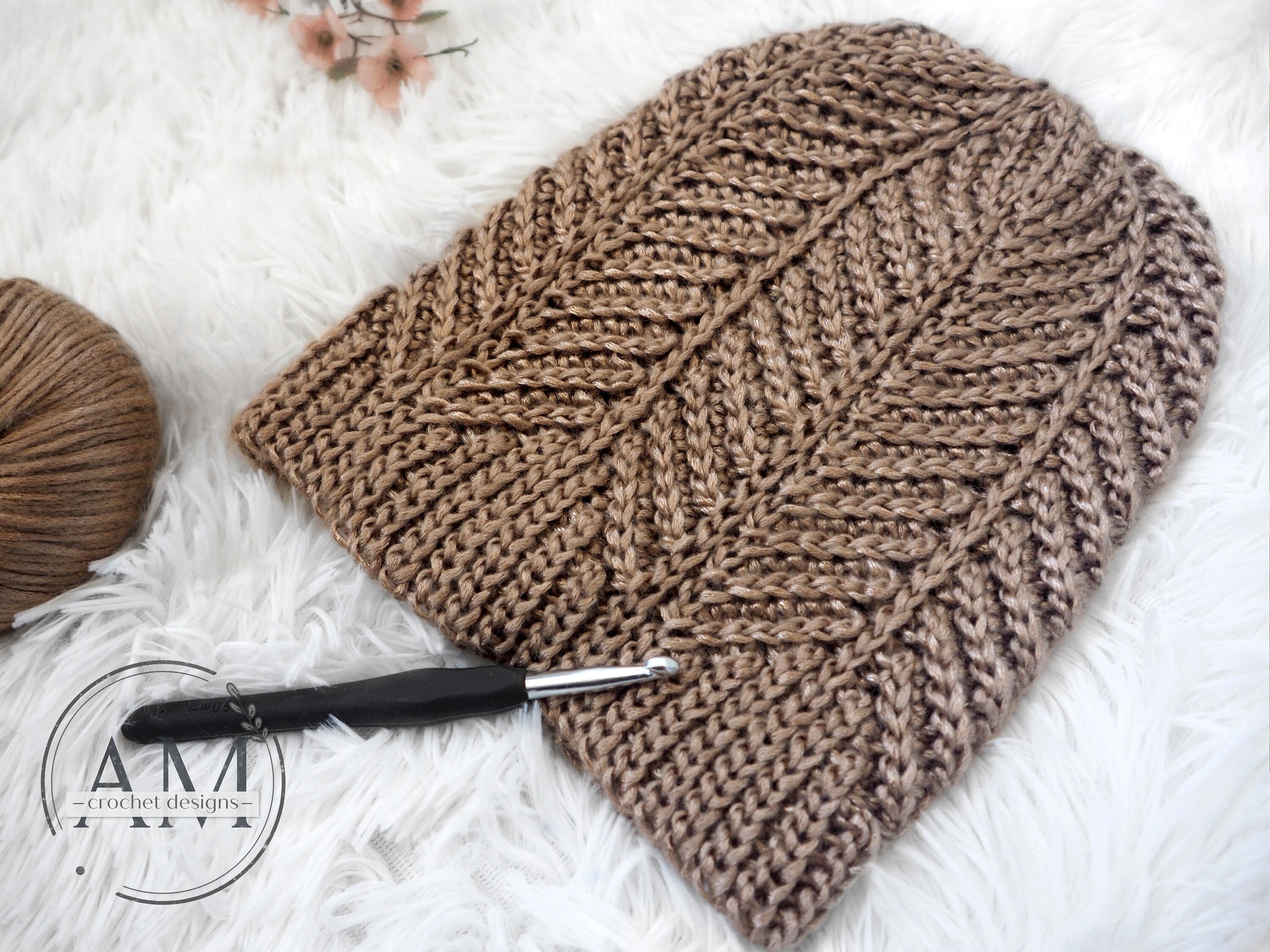 CROCHET PATTERN RILEY Knit-look Cropped 