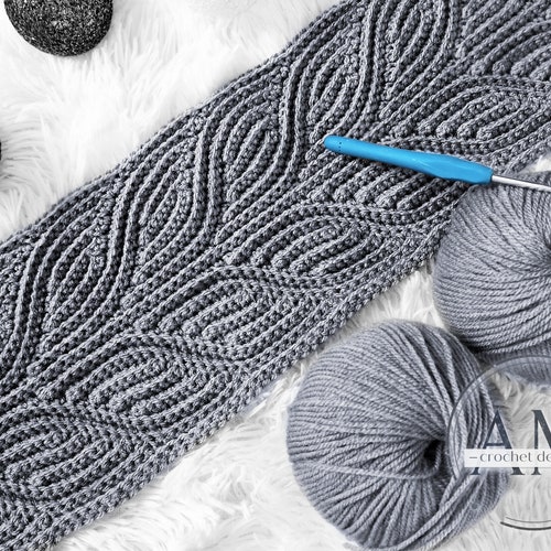 CROCHET PATTERN MONTANA 2 Cabled Stitchery for Any Etsy