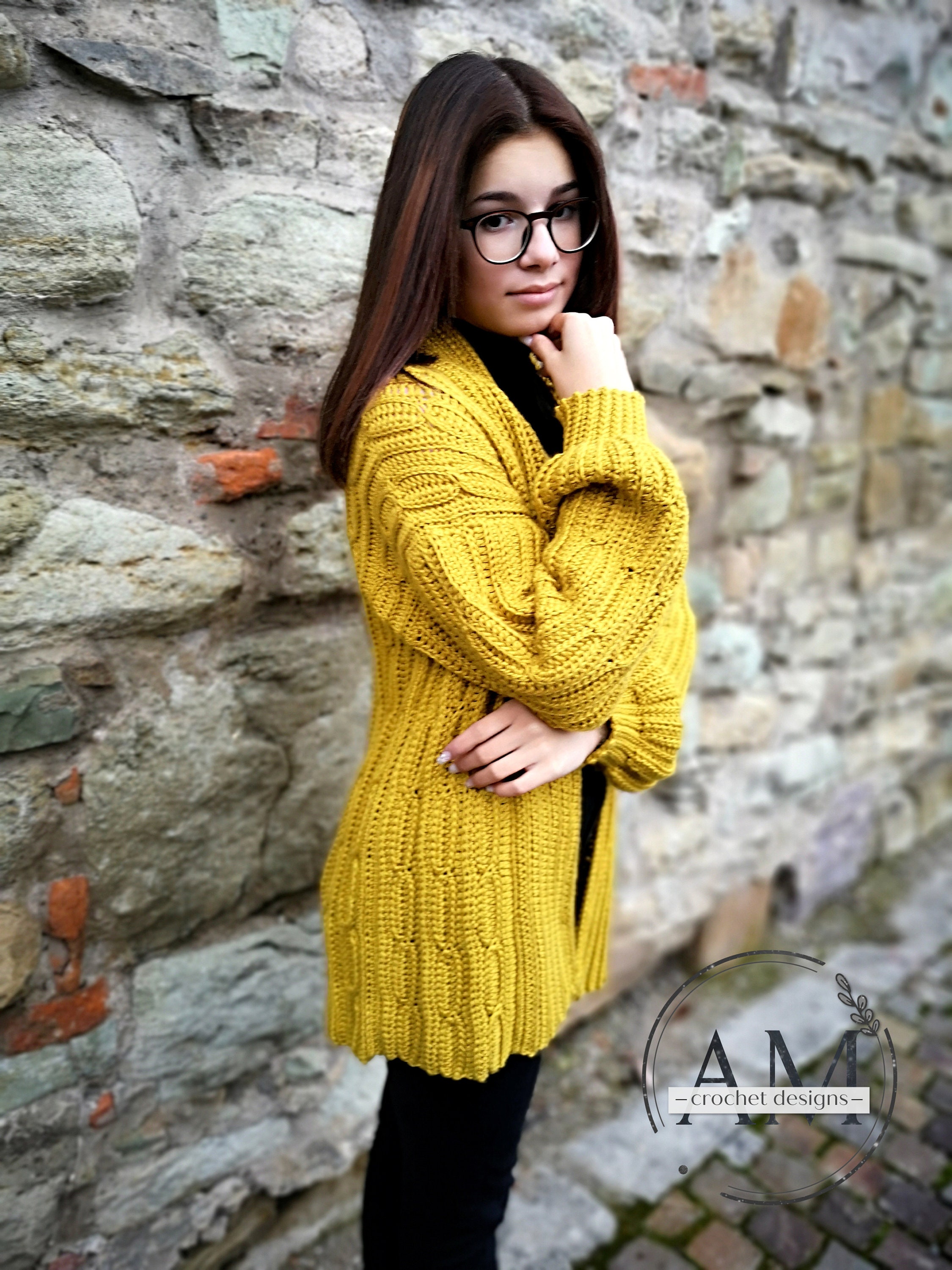 Womens Lightweight Crochet Cardigan Tie Front Shrugs Knit
