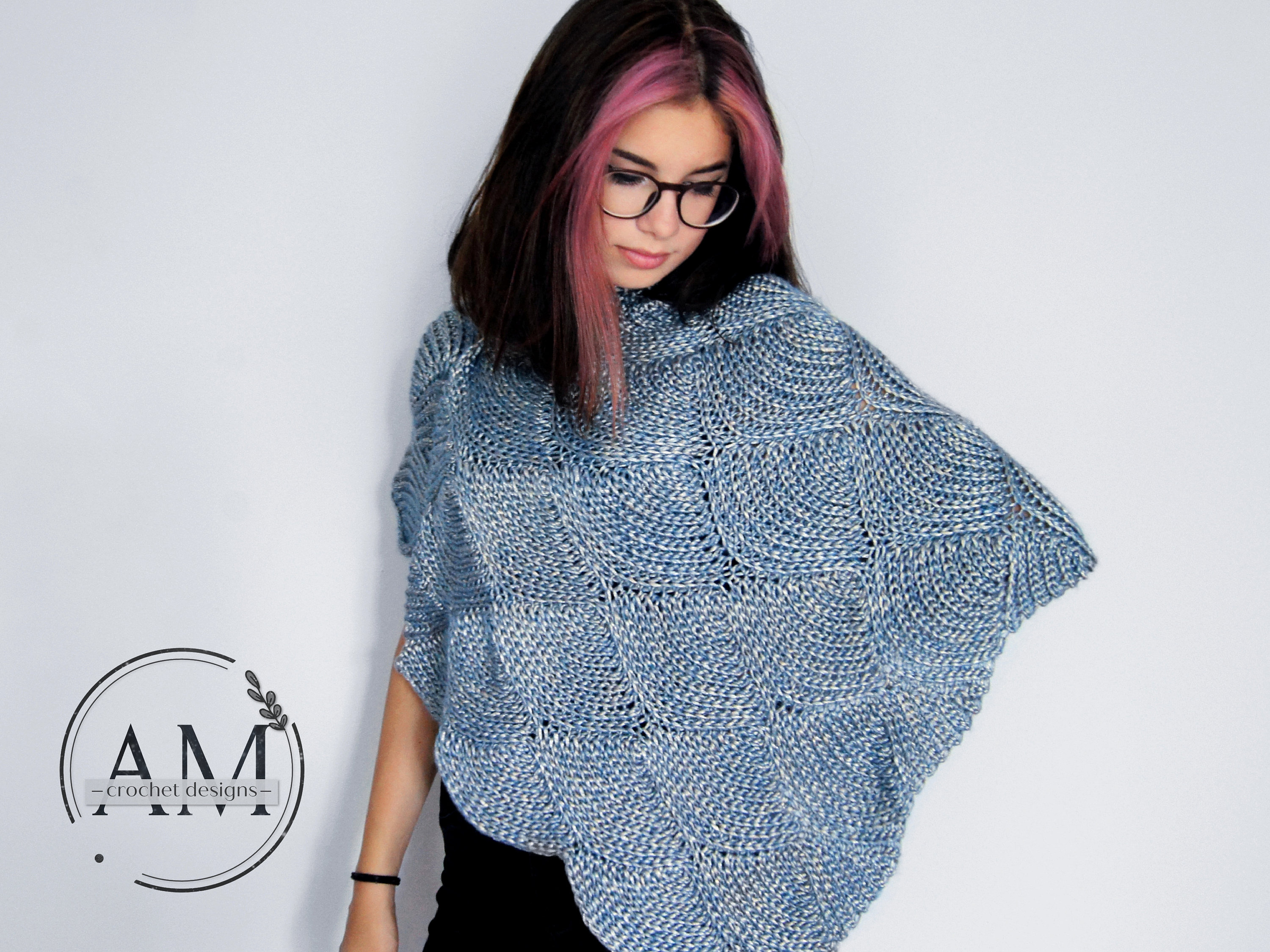 12 Ocean Waves Crochet Patterns: Bring Coastal Texture to Blankets, Bags, and Gifts 8 Crochet pattern- Ocean Waves Knit-look Shawl