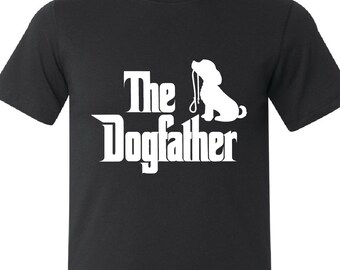 Hond vader t-shirt/Funny t-shirt/Funny Gift/Gift voor hondenliefhebbers/dames t-shirt/Unisex de hond vader t-shirt
